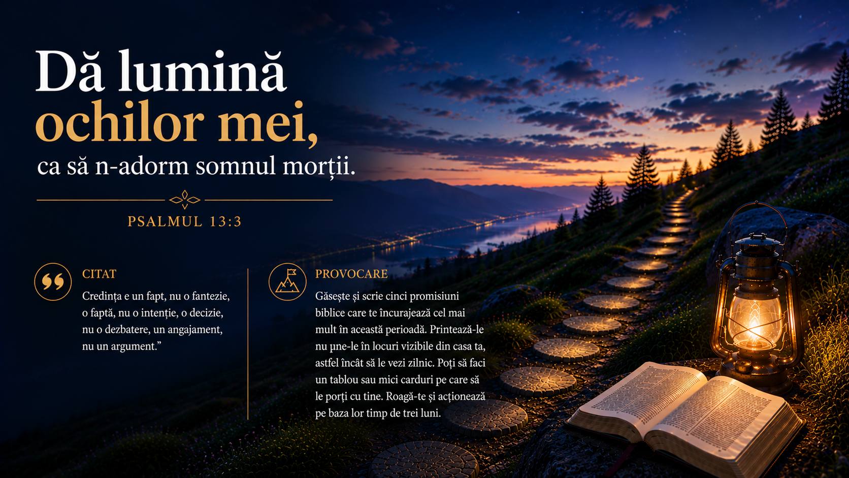 DEVOȚIONAL: O schimbare de perspectivă ar trebui să fie suficientă