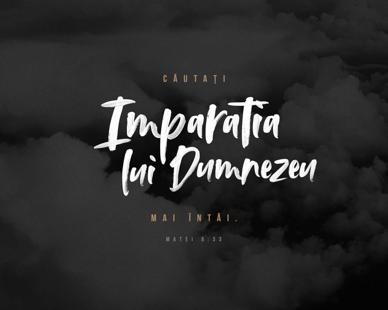 DEVOȚIONAL: Caută asta mai întâi