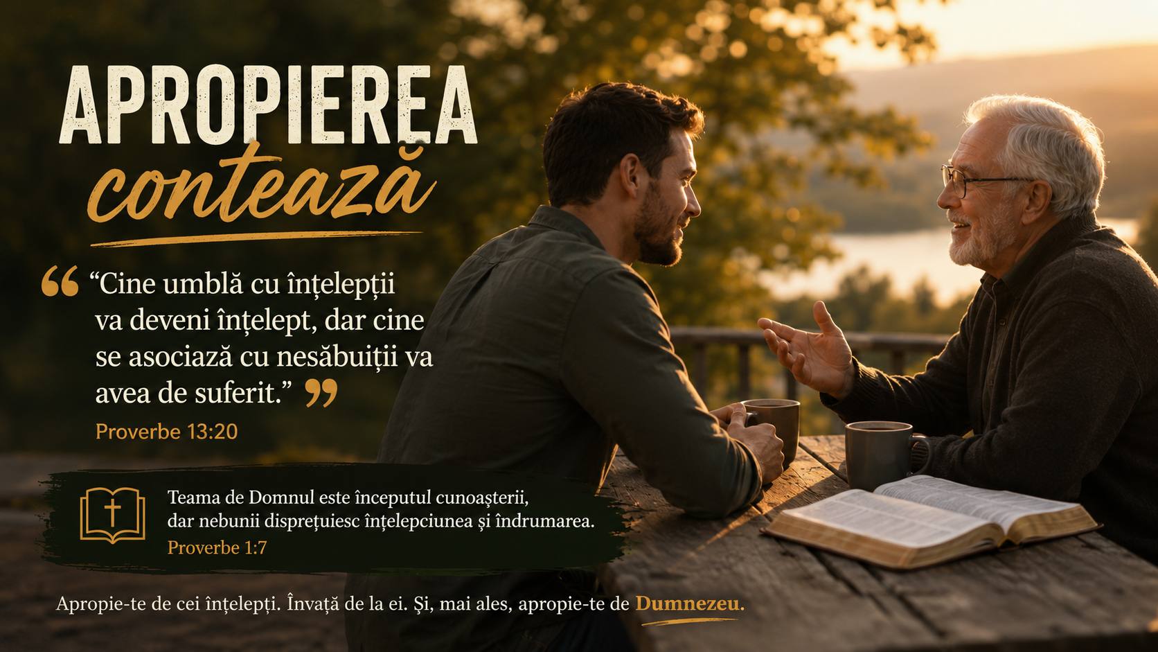 DEVOȚIONAL: Apropierea contează