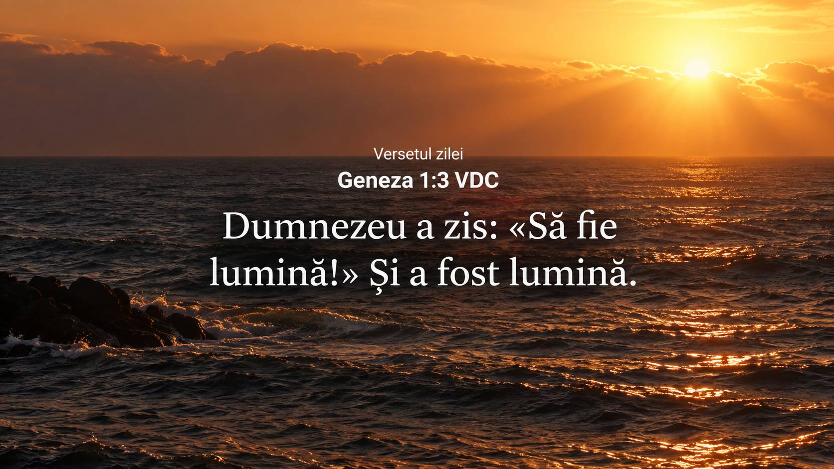 DEVOȚIONAL: Să fie lumină