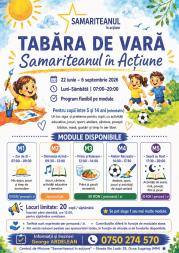 TABĂRĂ DE VARĂ — Samariteanul în Acțiune, Ocna Șugatag (MM)