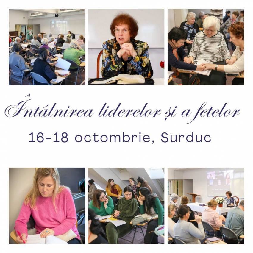 Conferință pentru fete și lidere la Surduc