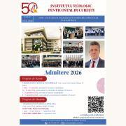 Institutul Teologic Penticostal București - Admitere 2026