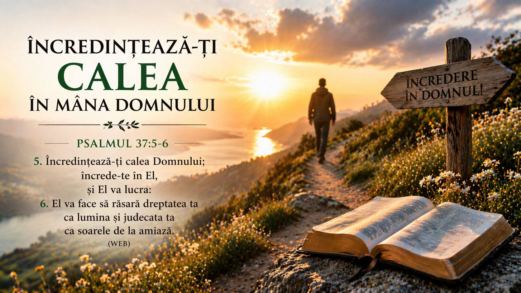 DEVOȚIONAL: Încredințează-ți calea în mâna Domnului