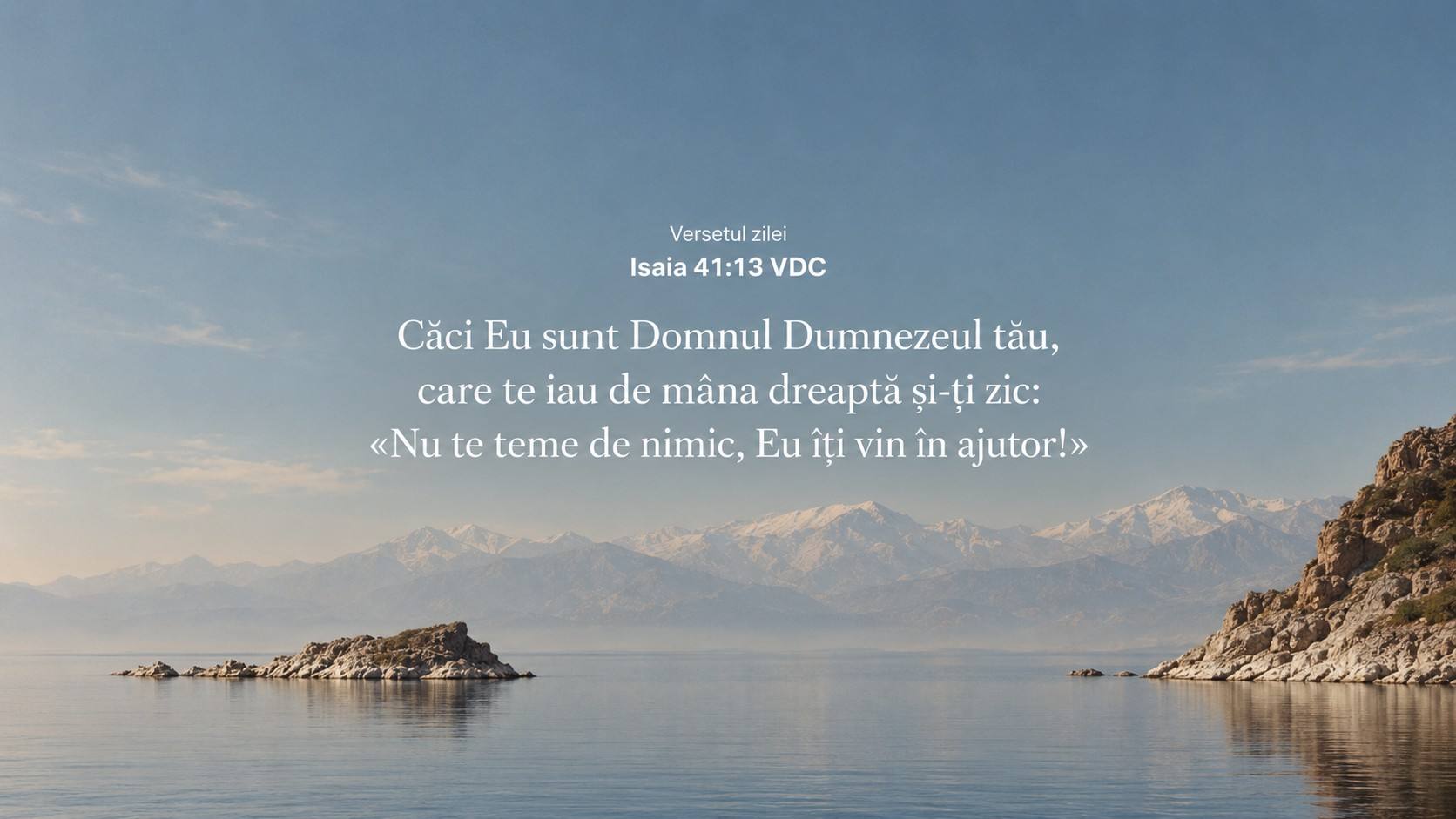 DEVOȚIONAL: Liniștea din timpul furtunii
