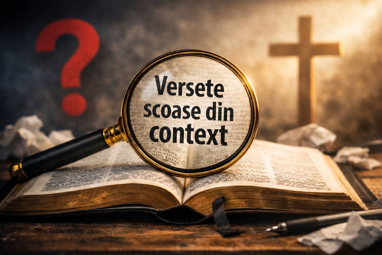 NOUĂ versete biblice frecvent folosite greșit: ce spune contextul Scripturii?