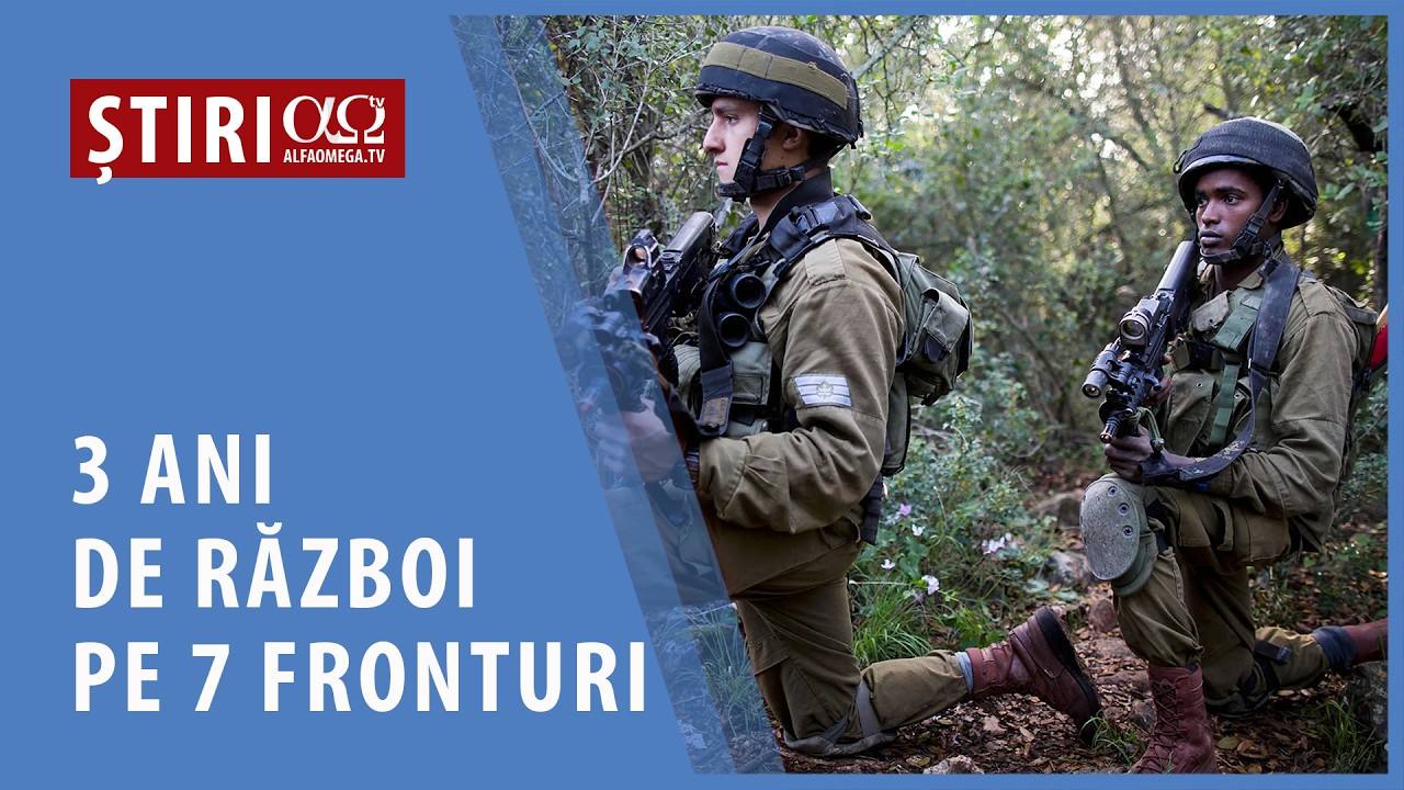 IDF face bilanțul a 3 ani de operațiuni simultane pe 7 fronturi | AO NEWS, 9 octombrie 2026