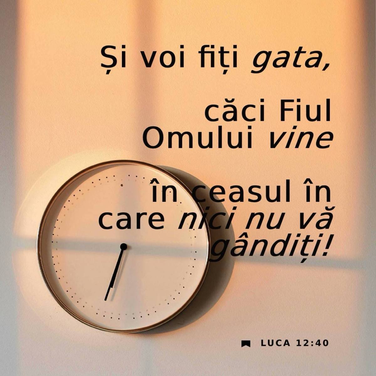 DEVOȚIONAL: Ești pregătit?