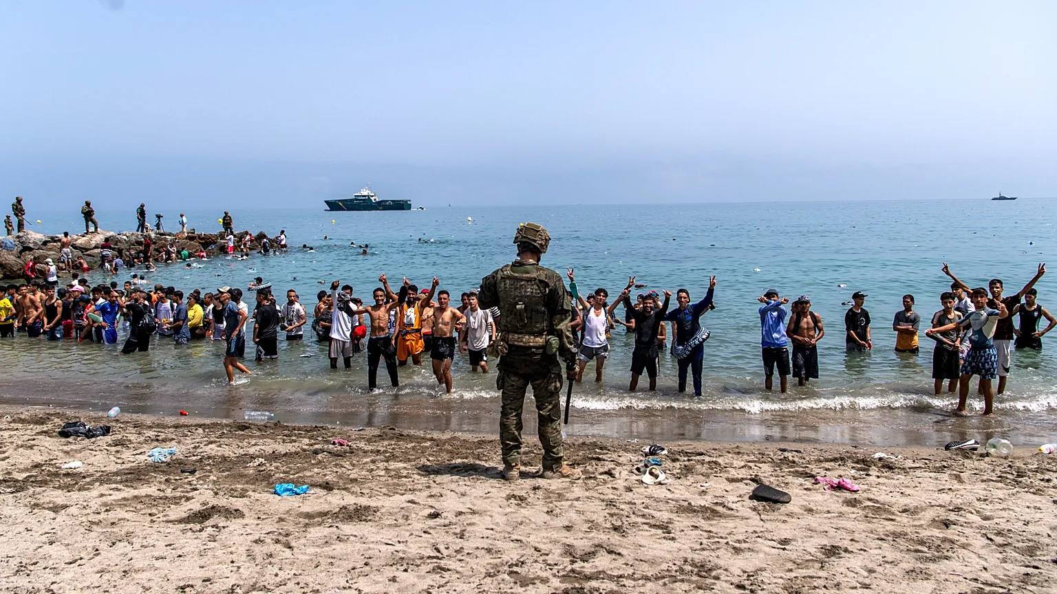 Rugați-vă pentru Ceuta: „Situația a scăpat de sub control”