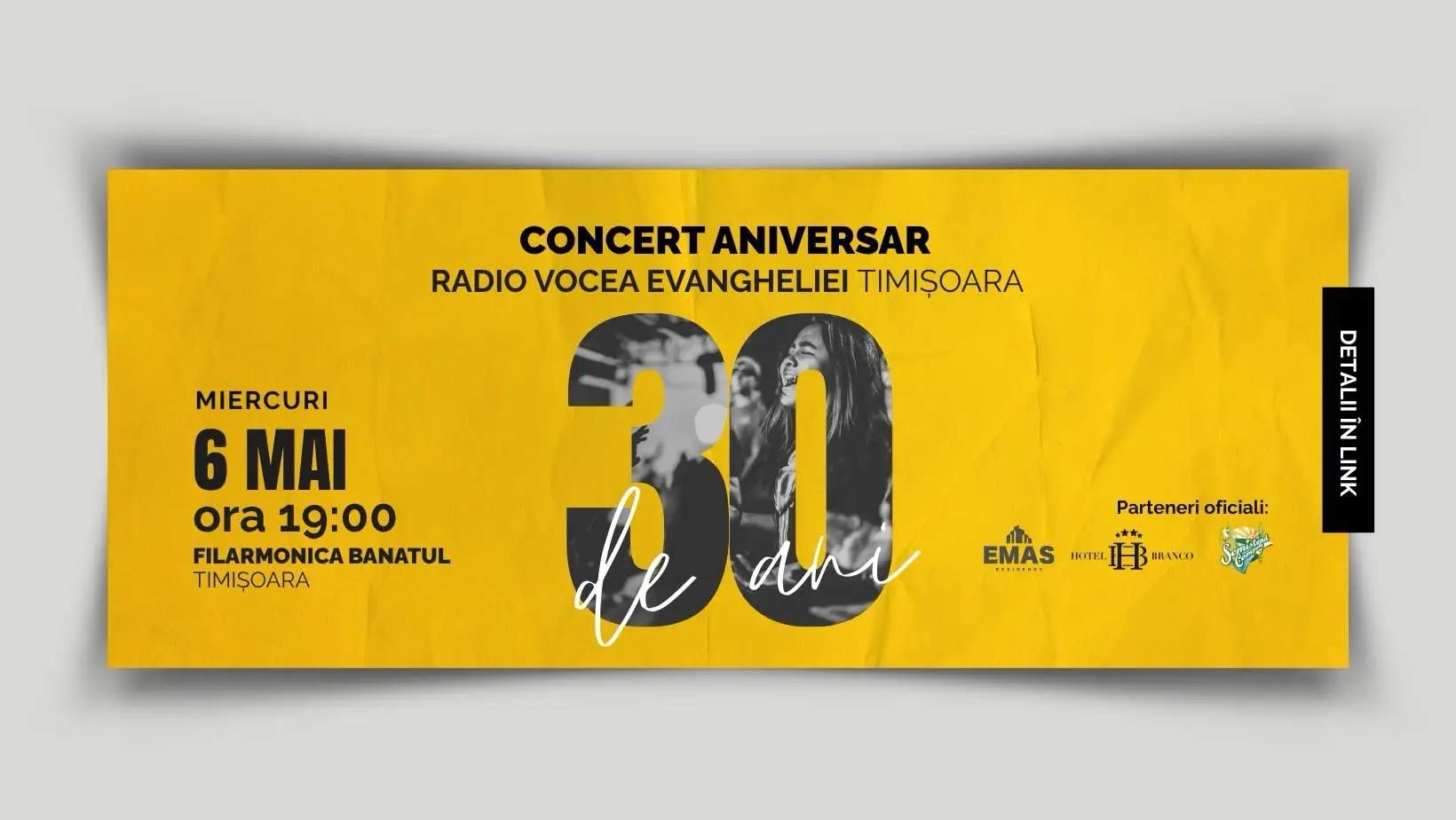 Concert aniversar: 30 de ani de RADIO VOCEA EVANGHELIEI Timișoara